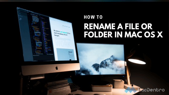 Renaming Files in Terminal