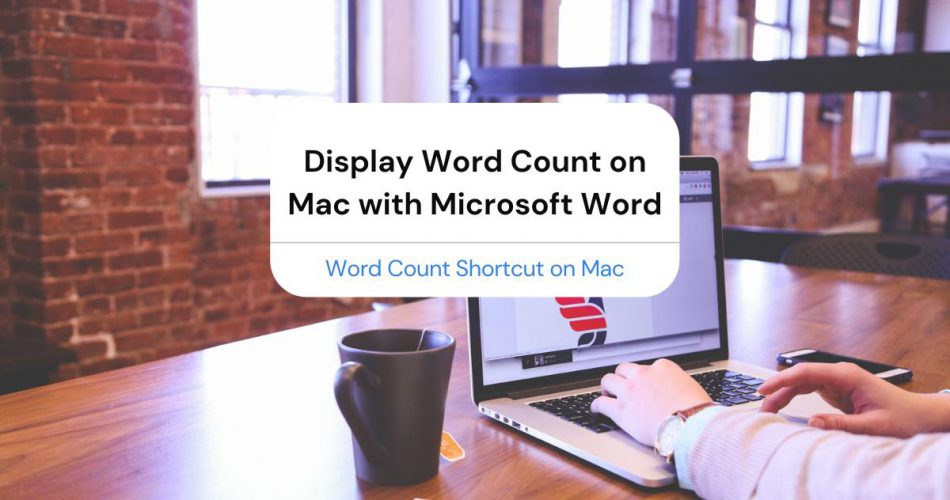 word count shortcut mac