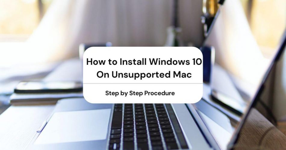 how to install windows on mac with bootcamp