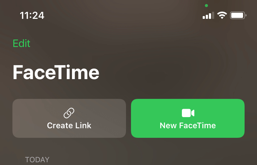 Receive FaceTime Video Calls