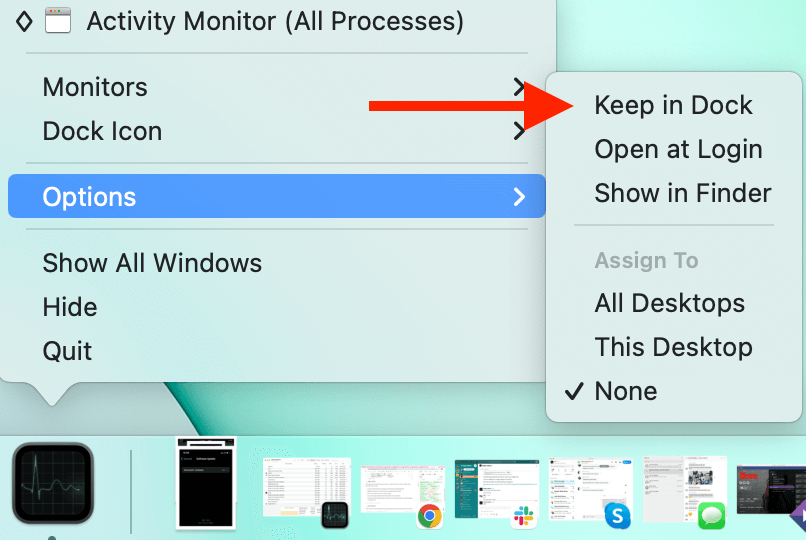 task manager in macbook