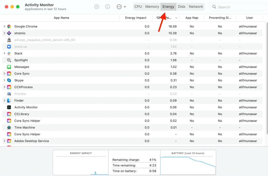 task manager on macbook air