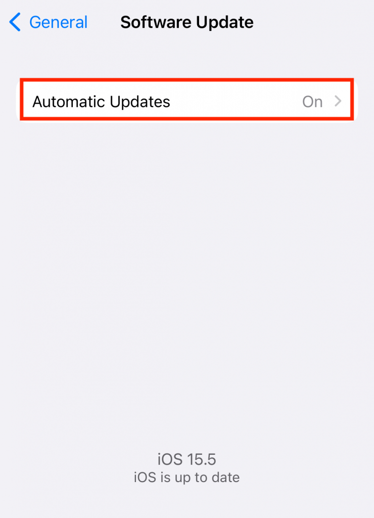 Update iOS