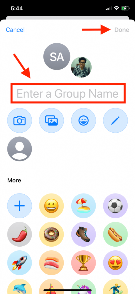 Changing Naming of an Old group: