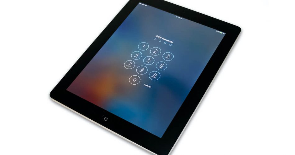 ipad disable passcode