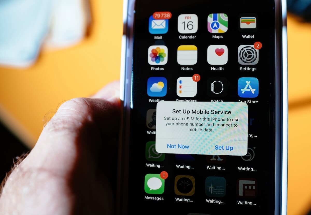 how to move esim to new iphone